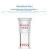stonylab Enlarging Adapter, Glass Adapter from 14/20 to 19/22 Joint,