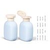 3.4oz Travel Bottle with Flip Cap, Leak Proof Squeeze Bottles,