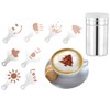 SIPLIV Coffee Art Tool Kit 60 Pcs Different Kinds of