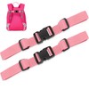 Moorle Adjustable Chest Strap Backpack, Pack of 2 Nylon Backpack