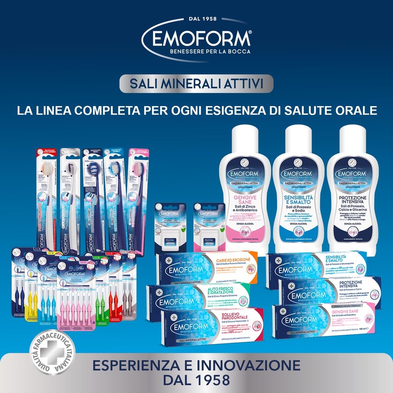 Emoform Flexireis Waxed Floss Treated with Mineral Salts & Mint