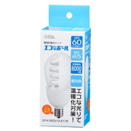 エコなボール60W形口金E17昼光色 EFA15ED/12E17N EFA15ED/12-E17N