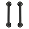 FOYO Set of 2 Industrial Pipe Door Pull Handle, Grab
