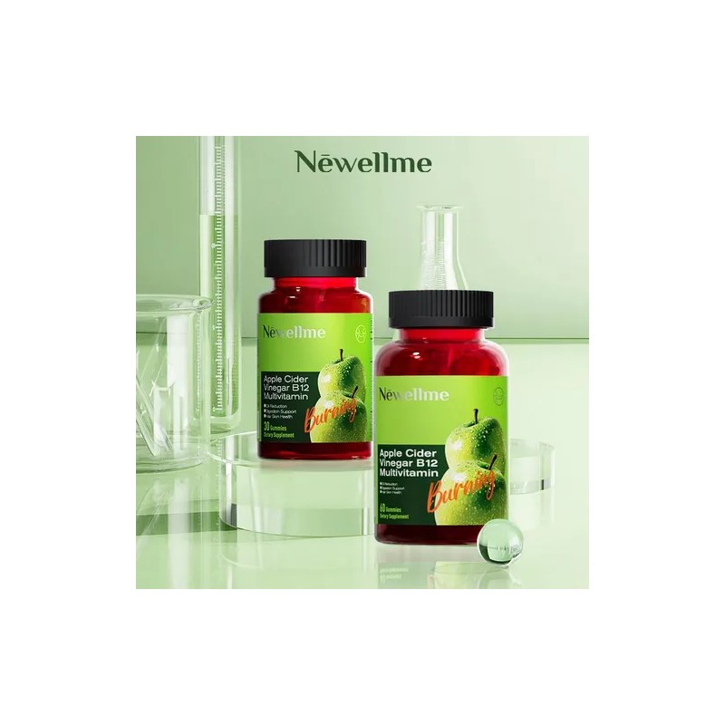 Newell Apple Cider Vinegar Gummies Formulatedenergy Levels