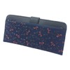 Indenya 7512 Long Wallet, Thin Coin Purse Included, Deer Leather,