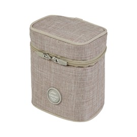 AirBuggy for Pet POOCH HOLDER COOL BEIGE Carabiner, Deodorizing Pooch Holder, Cool Beige AD9069