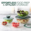 COOK WITH COLOR 12 Pc Glass Mixing Bowl Set with