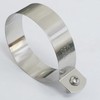 20pcs 304 Stainless Steel Chain Link Brace Band Chain Fence