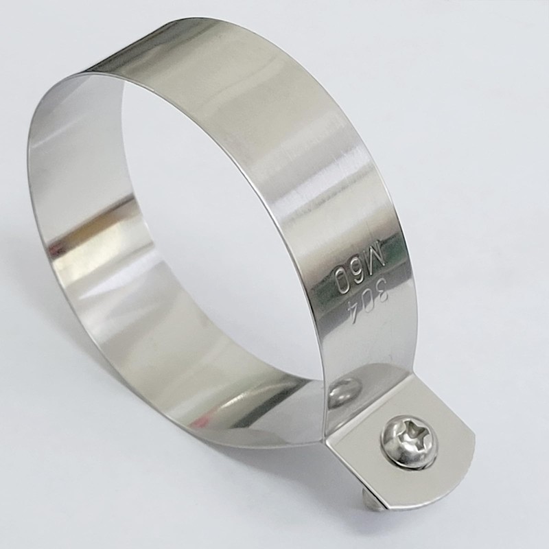 20pcs 304 Stainless Steel Chain Link Brace Band Chain Fence
