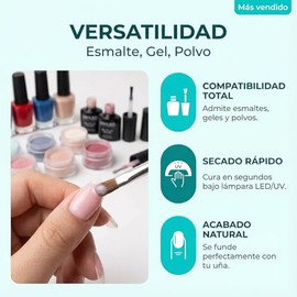 Nivofu Kit De 600 Uñas Postizas Transparentes De Cobertura Total Para Uñas Acrílicas, Diseño de Almendras y Gotas, Ultrafinas, sin Tallar, Molienda, U