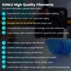 SUNLU 2kg PLA 3D Printer Filament PLA Filament 1.75mm, Neatly