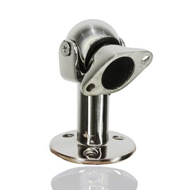 HWIMARINE Marine Magnetic Door Stopper Catch - Boat Stainless Steel Pivoting Door and Window Holder Set, Extendable Length from 3.5" to 4.5"