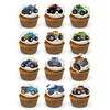 Monster Truck Precut Edible Cupcake Toppers Premium Wafer Card Fairy