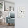 White Gray Grey Eucalyptus Leaf Floral 1 Gang Device Electrical