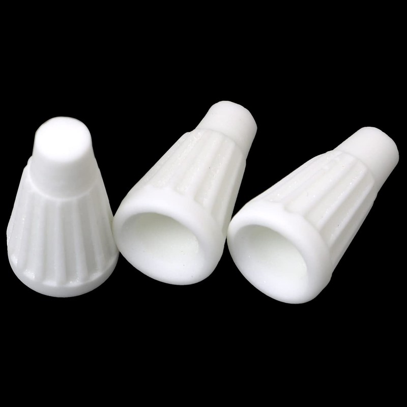 Ceramic Wire Connector FMHXG 20PCS White High Temperature Porcelain Wire