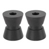 2Pcs Boat Trailer Roller, 1.5 X 1.9in Boat Trailer Bow