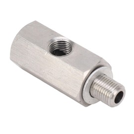 Turbo Oil Line Adapter, Stable Connection M10 x 1.0 Universal Lightweight Oil Pressure Sensor Adapter Vehicle