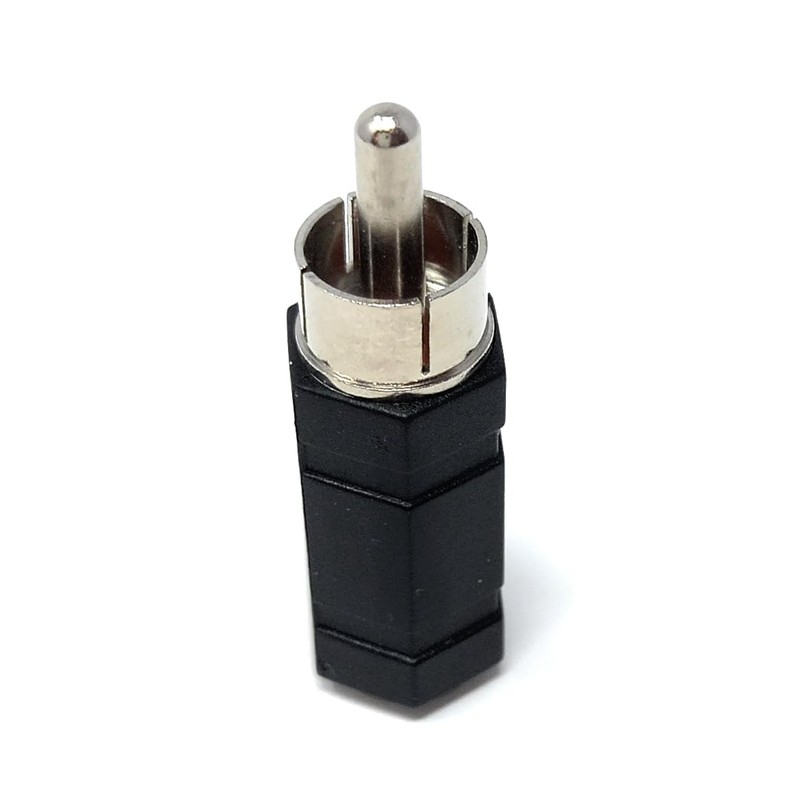 DRUT 1pcs. 3.5mm Mono Jack Socket to RCA Phono Socket