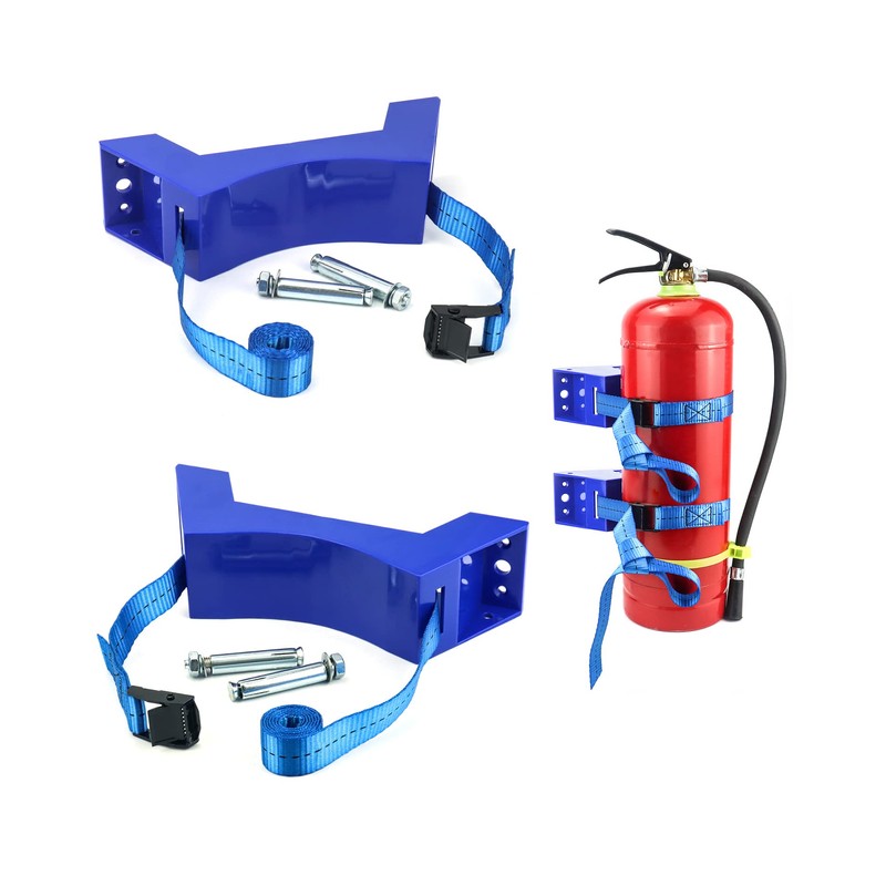 Qwork Cylinder Wall Mount Bracket, 4 Pack 4''-12'' Cylinder Bracket