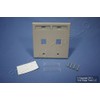Leviton 2-Port Dual Gang QuickPort Wallplate with ID Windows, 42080-2GP,