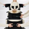 Wheelchair Side Support Pad for Seated Stability – Adjustable Foam