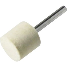 Yanase Felt Shaft Wheel Cylindrical [0.2 inch (6 mm) Axis] φ1.0 x 1.0 x 0.2 inches (25 x 25 x 6 mm) HFF25