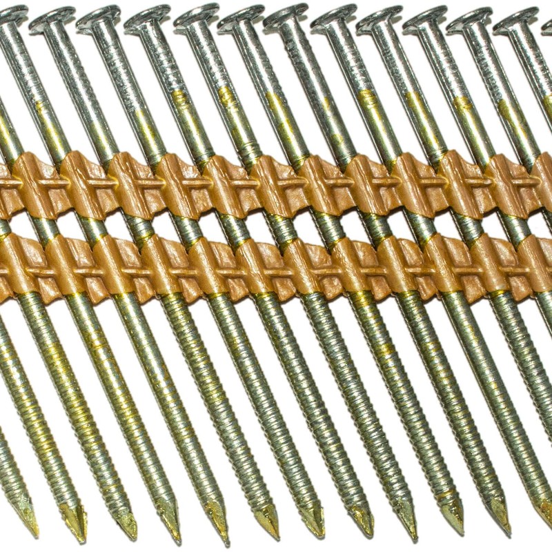 3" x .120" (10d) 21 Degree - Vinyl Coated -