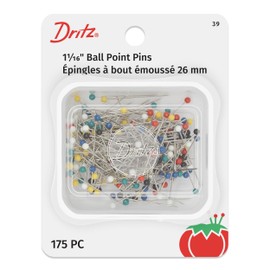 Dritz 39 Ball Point Pins, 1-1/16-Inch (175-Count)