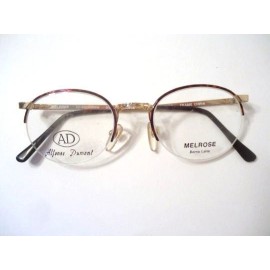 Does Not Apply Alfonse Dumont Melrose Eyeglass Frames Gold Demi Amber 52-20 140 Lot 51 Vintage
