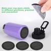 30 Pcs Anti-Slip Silicone Bottom Pads for Tumblers & Drinkware