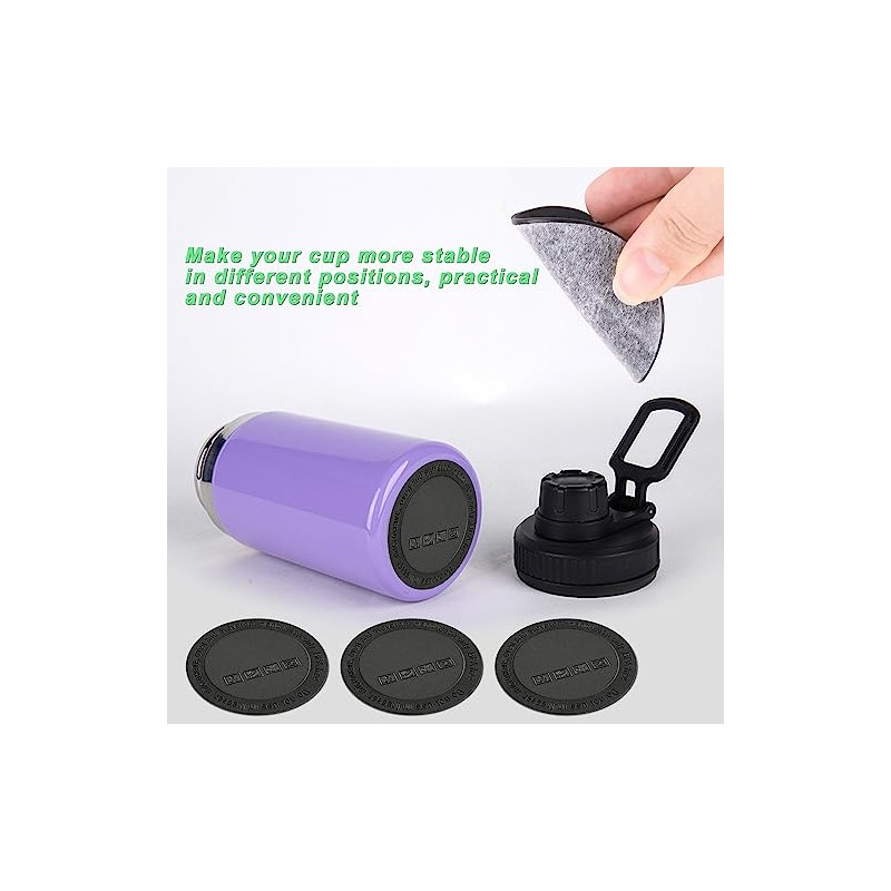 30 Pcs Anti-Slip Silicone Bottom Pads for Tumblers & Drinkware