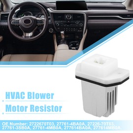 ACROPIX HVAC Blower Motor Resistor AC Blower Control Module Fit for Nissan Rogue S SV 2.5L 2010-2020 No.2722670T03/27761-4BA0A - Pack of 1