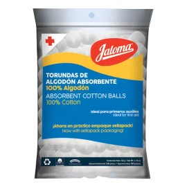 Torundas de Algodón Jaloma Absorbente de 50 g