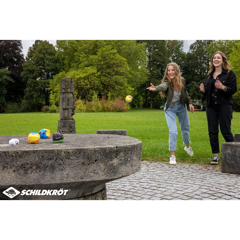 Crossboccia Doublepack Heroes Mexican & Dude Bocce Game, 2x3 Balls