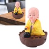 Musical Nodding Monk Figurine Decoration Moving Head Buddha Statue with