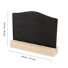 YUENPUN 20 PCS Mini Blackboard Signs, Small Blackboards Message Board,