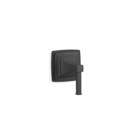 KOHLER T23953-4-BL Riff Single-Handle Transfer Valve Trim Kit, Wall-Mount, Valve Required, Matte Black