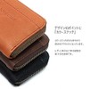 GROOVEGEAR ggs-1003 Round Zipper Coin Case, Small Wallet, Leather, Coin