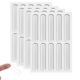 ZORTVUL 40 Stück Möbel-Stoßstangen, Silikon, Klar, Schranktür-Stoßstangen, Selbstklebende Möbel-Stoßleisten, Schrank-Stoßstangen, Transparente Stoßstangen-Pads Für Möbel- Und Türenschutz(6,3Cm