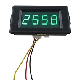 DIGITEN DC 24/12V 4 Digital Green LED Counter Panel Meter Plus Up and Minus Down 0-9999