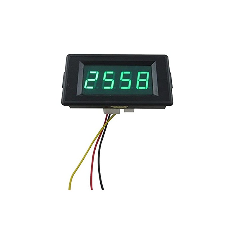 DIGITEN DC 24/12V 4 Digital Green LED Counter Panel Meter