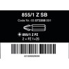 Wera 05073308001 855/1 Z Bit SB PZ1, 2 x PZ