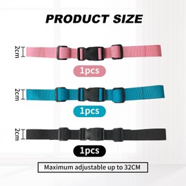 3 Pieces of Backpack Straps, Children's Chest Straps, Anti-Falling Chest Straps, Anti-Slip Chest Straps, Adjustable Chest Straps, Backpack Accessories