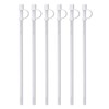 15" Flexible Straws for Jumbo Mugs (6)
