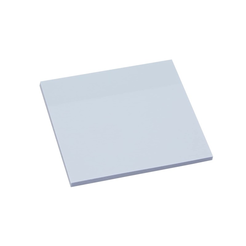 12-Pack 3x3-Inch Transparent Sticky Notes, 5.2mil Clear Plastic Self-Stick Sheets