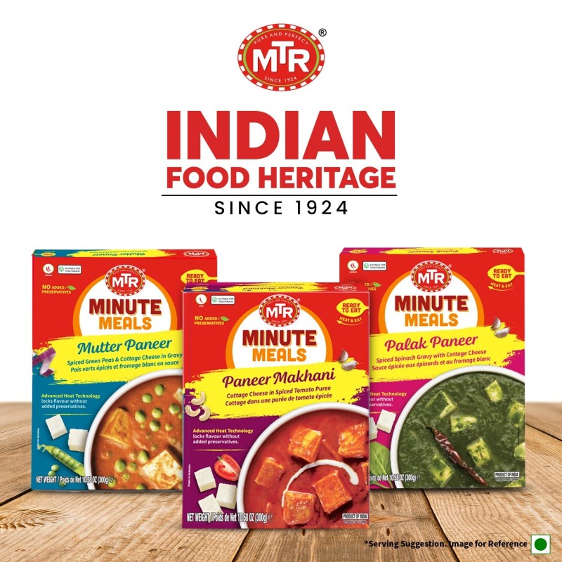 MTR Minute Meals Ready To Eat - Paneer Makhani 300g