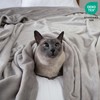 CASUAL LIVING Full/Queen Fleece Blanket Fluffy Soft Warm Cozy Bed
