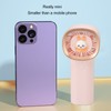Hand Fan 3 Gear Adjustable USB Charging Cute Mini Handheld