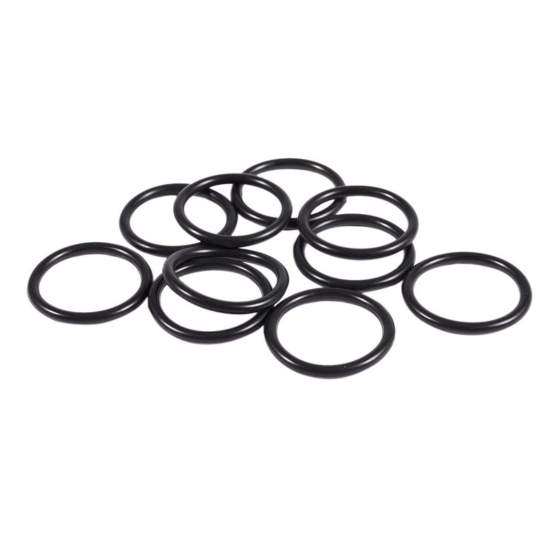 10 PCS Metric O Rings Black Nitrile Rubber 40 mm