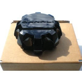 GMC Factory, OEM NEW 2021 - 2024 GMC Sierra Denali 2500 3500 HD Black Center Cap P/N 84307952